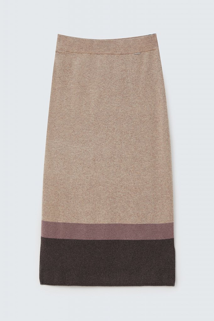Трикотажная юбка длины миди, Модель FWB11172, Фото №6