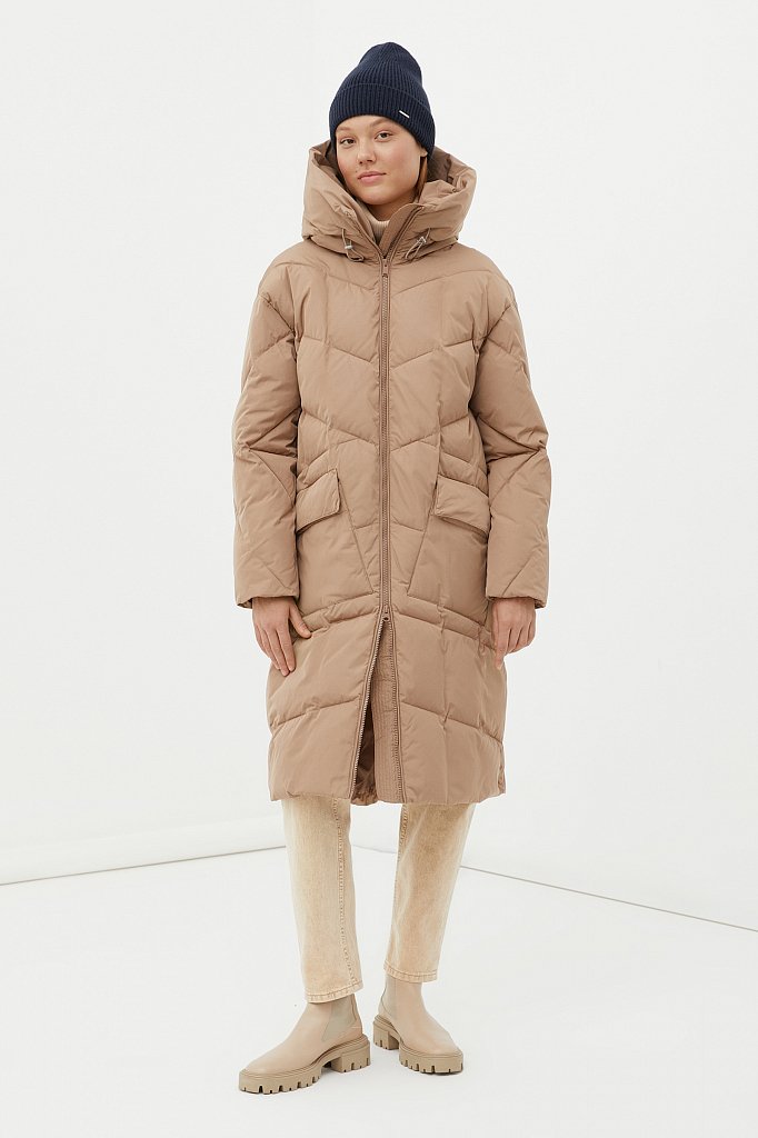 Пальто утепленное женское, Модель FWB110138, Фото №2