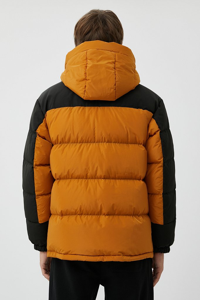 Утепленное пальто с капюшоном, Модель FWB21079, Фото №5