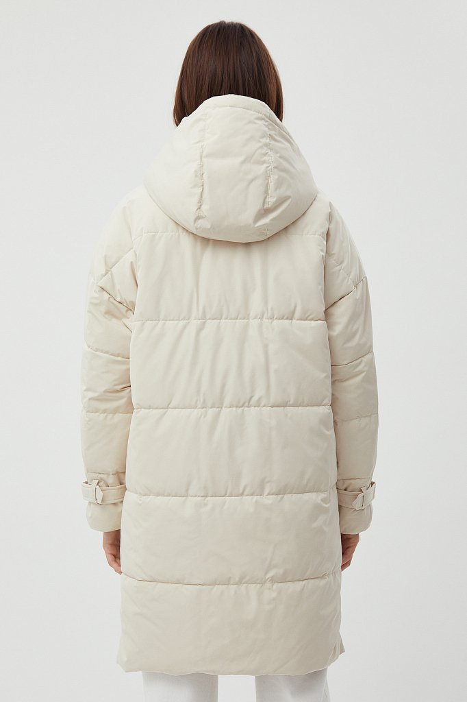 Пуховое пальто в стиле casual, Модель FWB110120, Фото №5