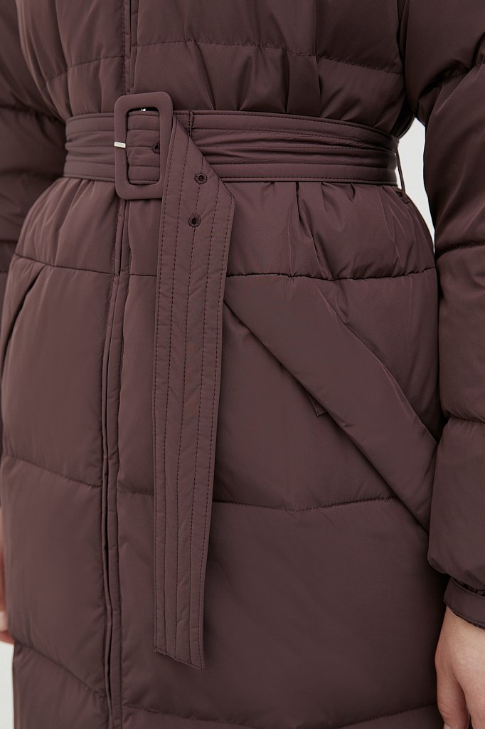 Пальто женское пуховое, Модель FWB11007, Фото №7