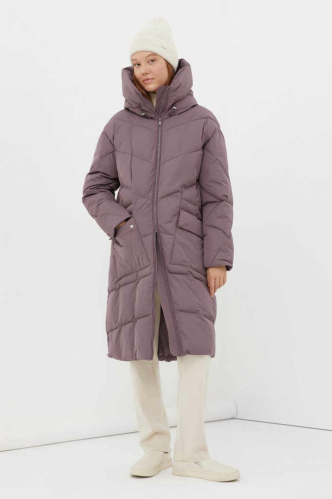 Пальто утепленное женское, Модель FWB110138, Фото №2