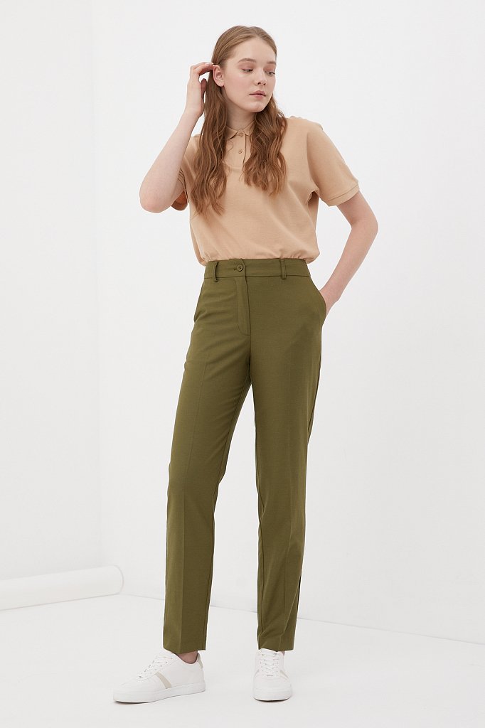 Классические брюки женские, Модель FWB51036, Фото №1