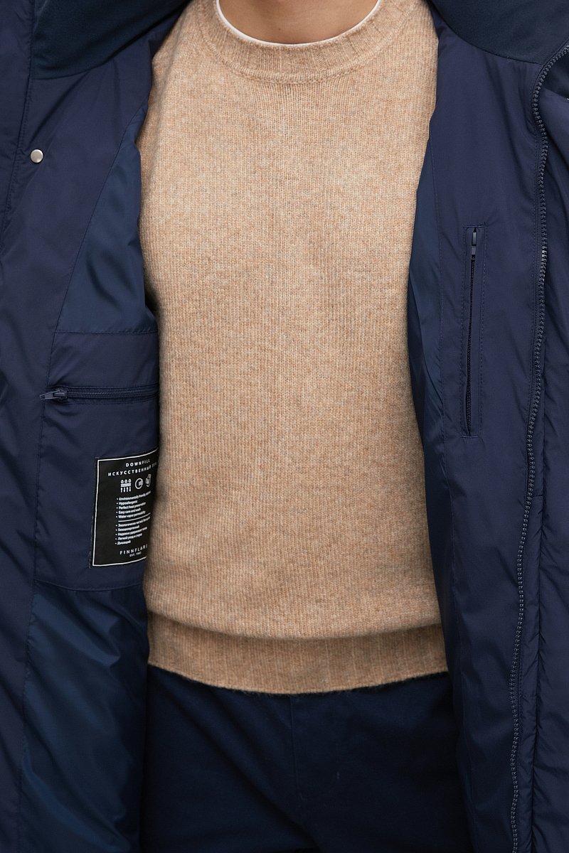 Стеганое утепленное пальто с капюшоном, Модель FWC21005, Фото №7