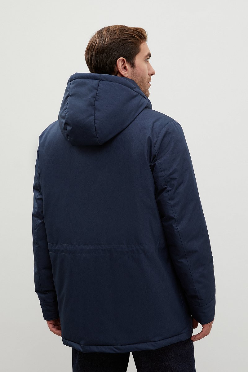Утепленное пальто с капюшоном, Модель FWC21010, Фото №5