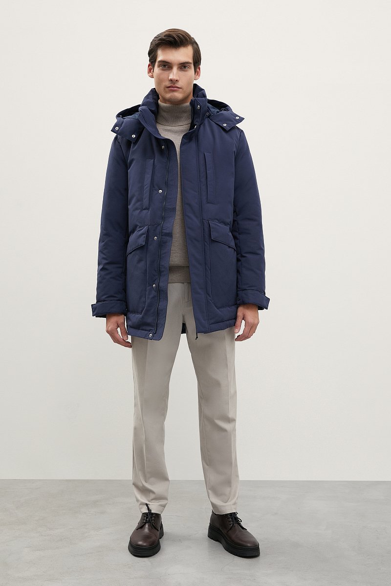 Утепленная куртка с капюшоном, Модель FWC21018, Фото №2