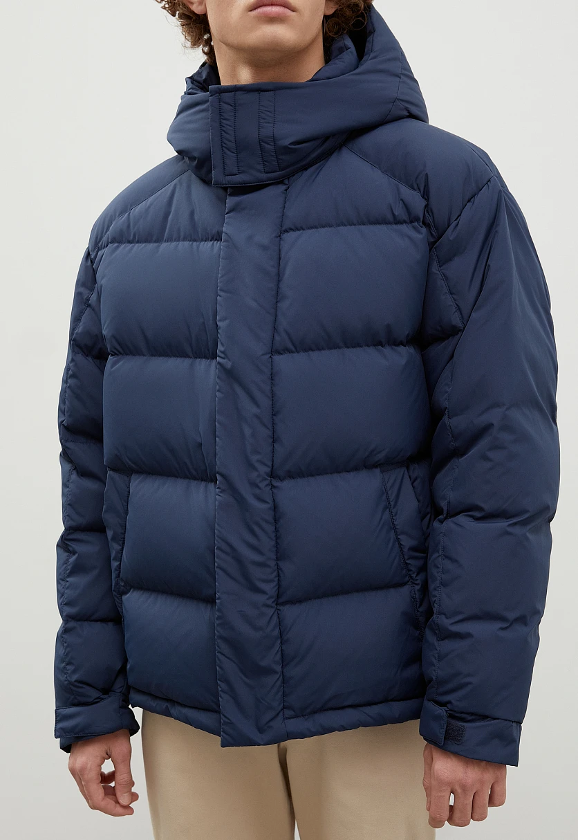 Стеганый пуховик oversize силуэта, Модель FWC21026, Фото №3