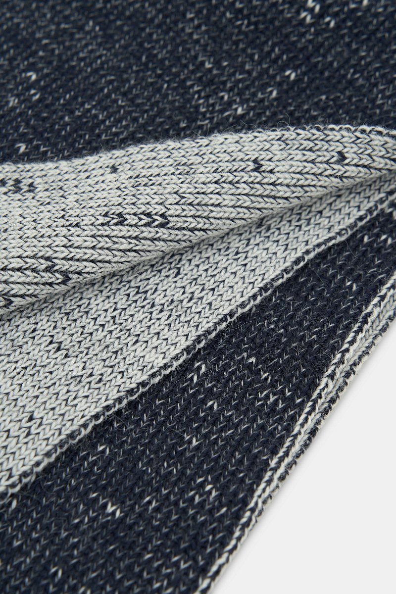 Двусторонний шарф с добавлением шерсти, Модель FWC21151, Фото №4