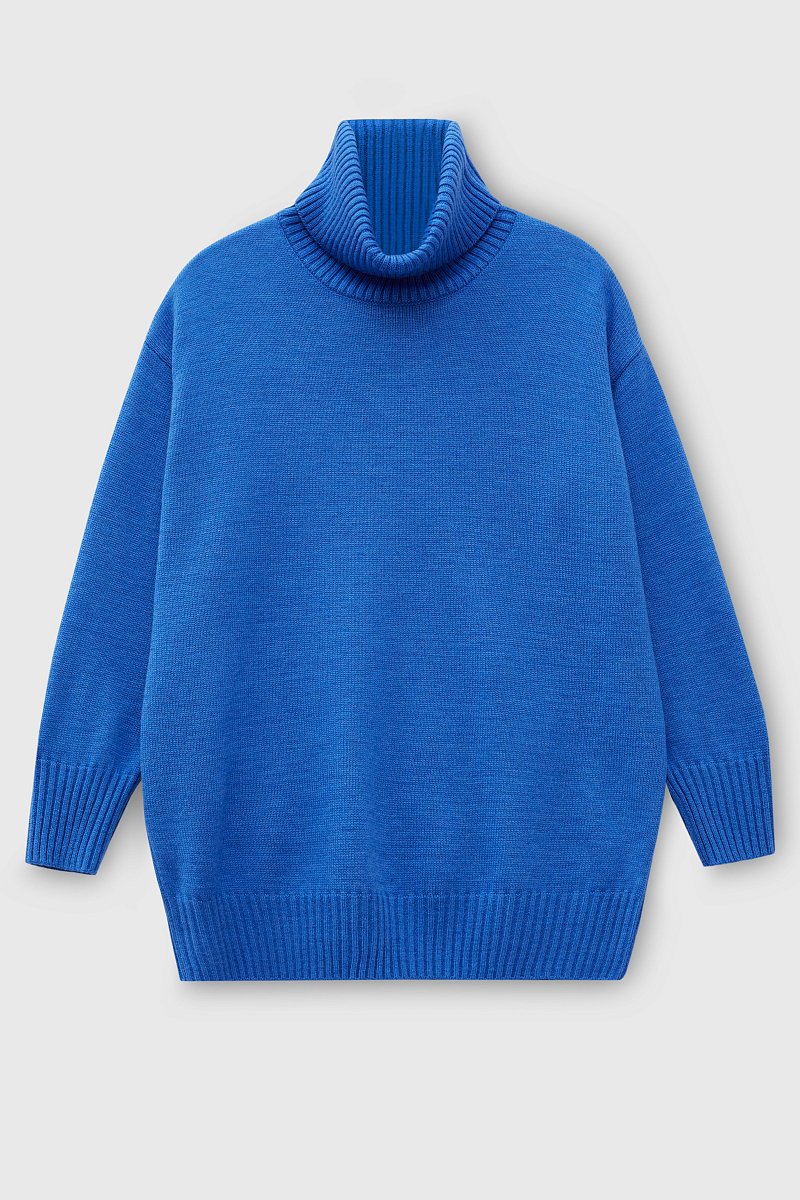 Свитер силуэта oversize с шерстью, Модель FWC11145, Фото №7