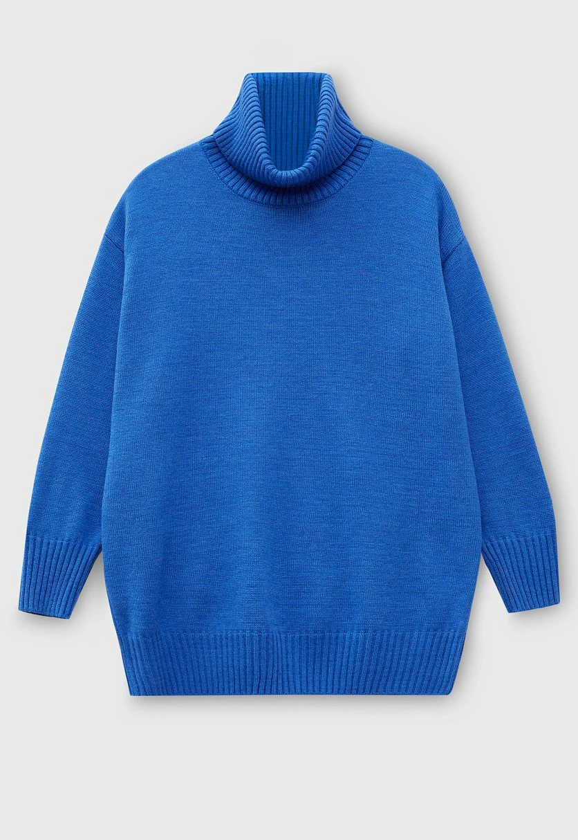 Свитер силуэта oversize с шерстью, Модель FWC11145, Фото №7
