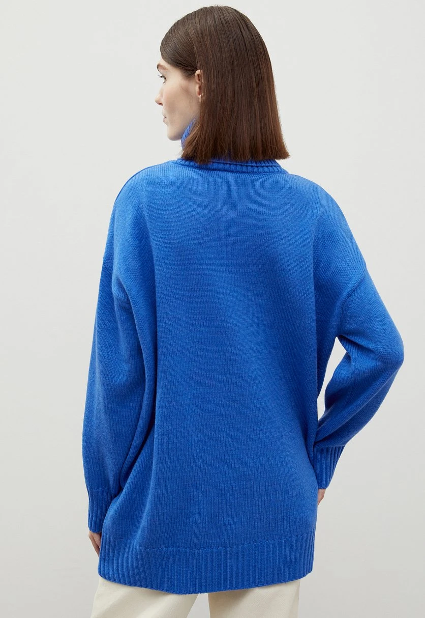 Свитер силуэта oversize с шерстью, Модель FWC11145, Фото №5