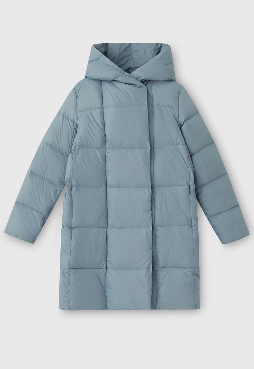Стеганое пуховое пальто силуэта oversize, Модель FWC11079, Фото №9