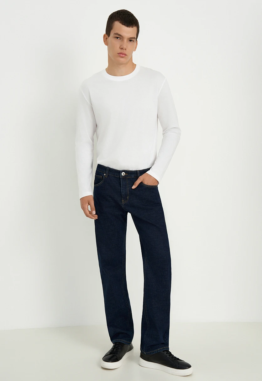 Утепленные джинсы straight fit мужские, Модель FWC25000, Фото №2