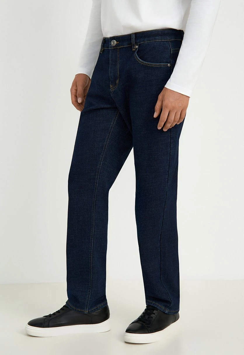 Утепленные джинсы straight fit мужские, Модель FWC25000, Фото №4