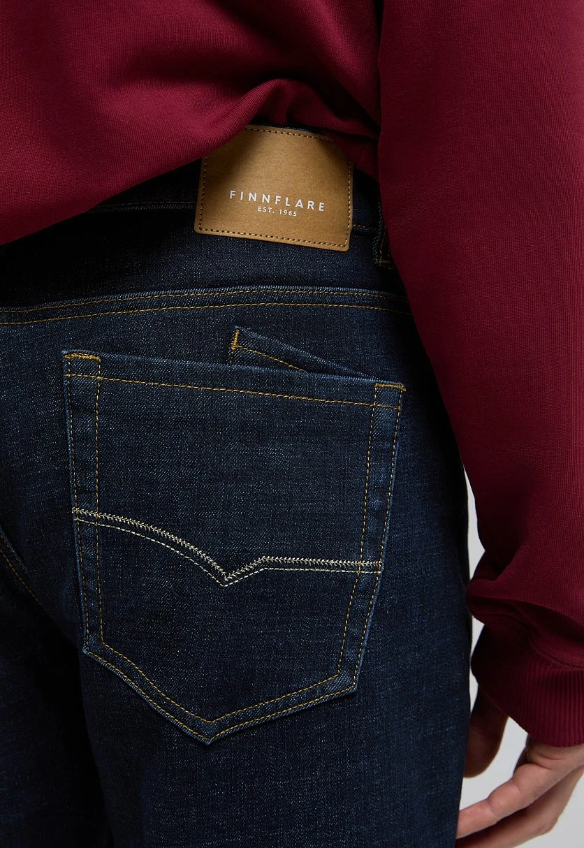 Утепленные джинсы straight fit мужские, Модель FWC25000, Фото №6