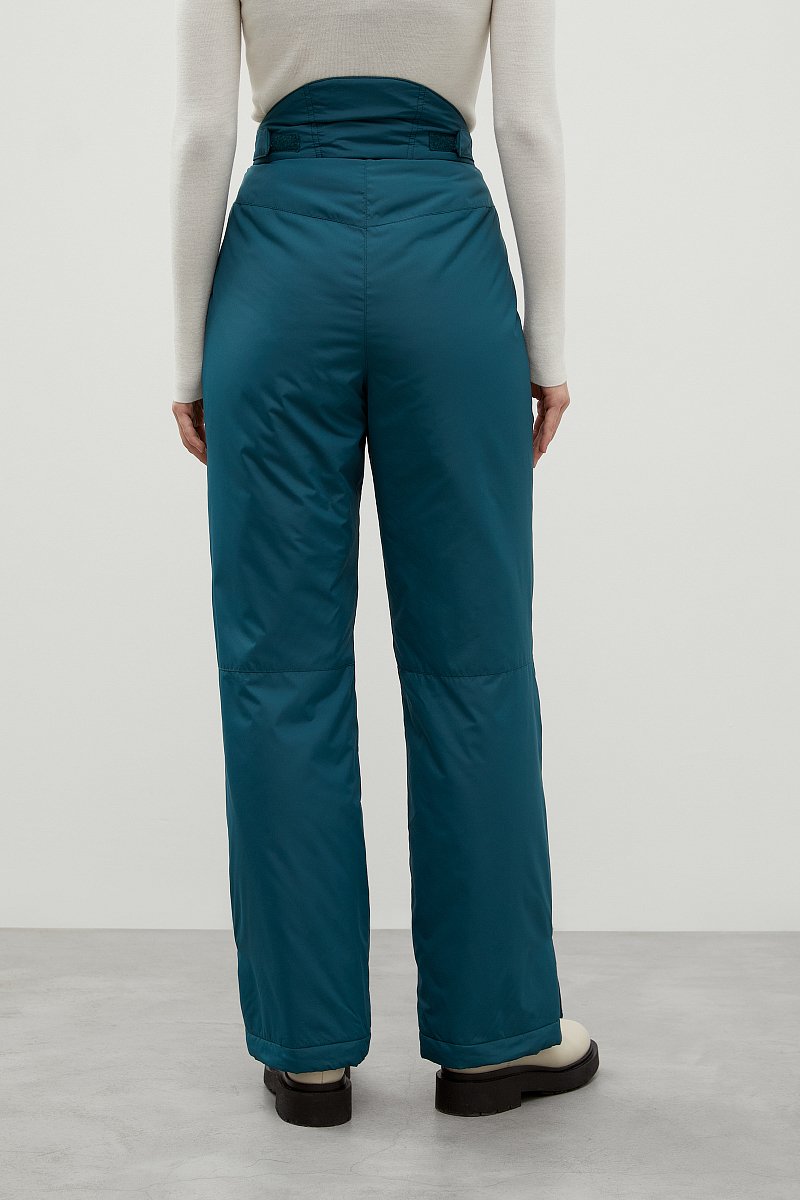 Утепленные брюки прямого кроя, Модель FWC11059, Фото №4