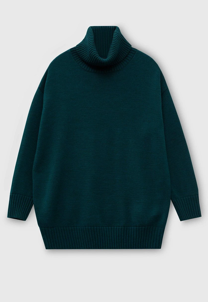 Свитер силуэта oversize с шерстью, Модель FWC11145, Фото №7