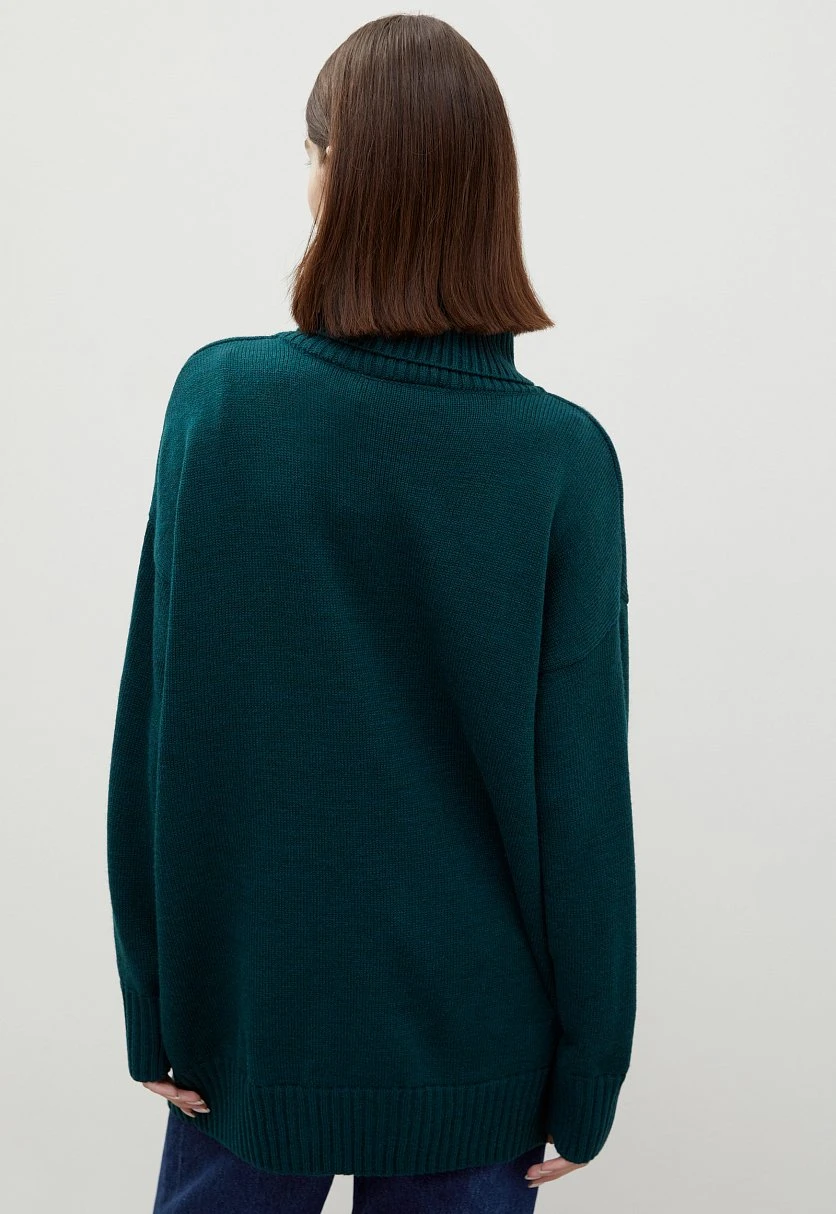 Свитер силуэта oversize с шерстью, Модель FWC11145, Фото №5