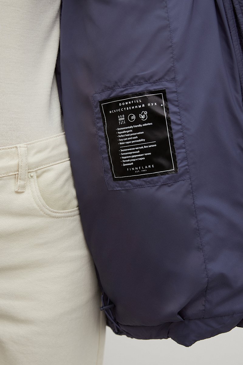Стеганая куртка с капюшоном, Модель FWC11014, Фото №6