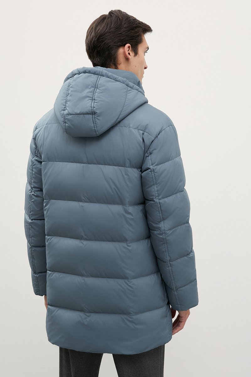 Пуховое пальто с капюшоном, Модель FWC21001, Фото №5