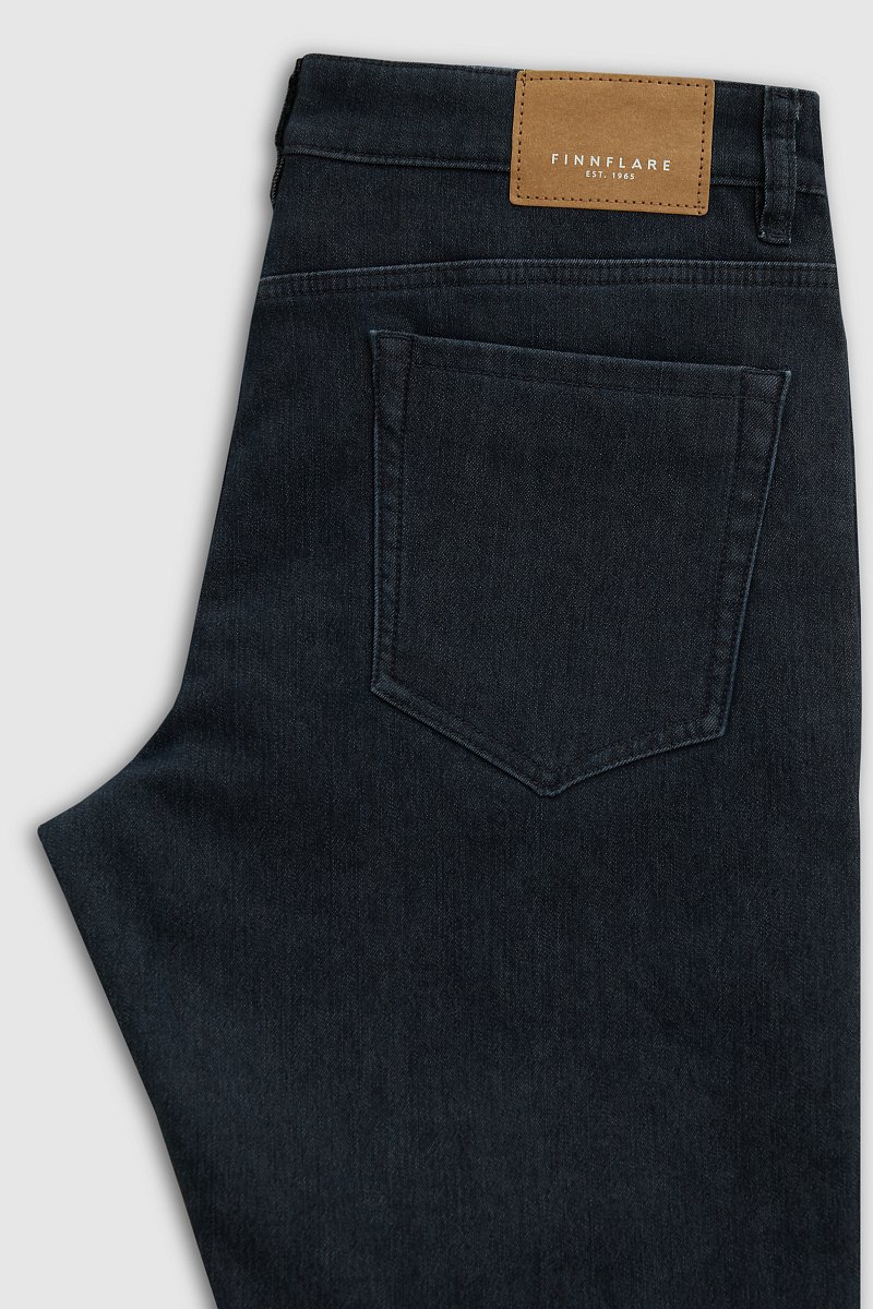 Утепленные джинсы straight fit мужские, Модель FWC25001, Фото №5