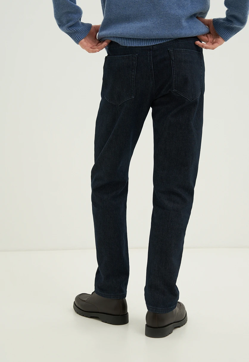 Утепленные джинсы straight fit мужские, Модель FWC25001, Фото №4