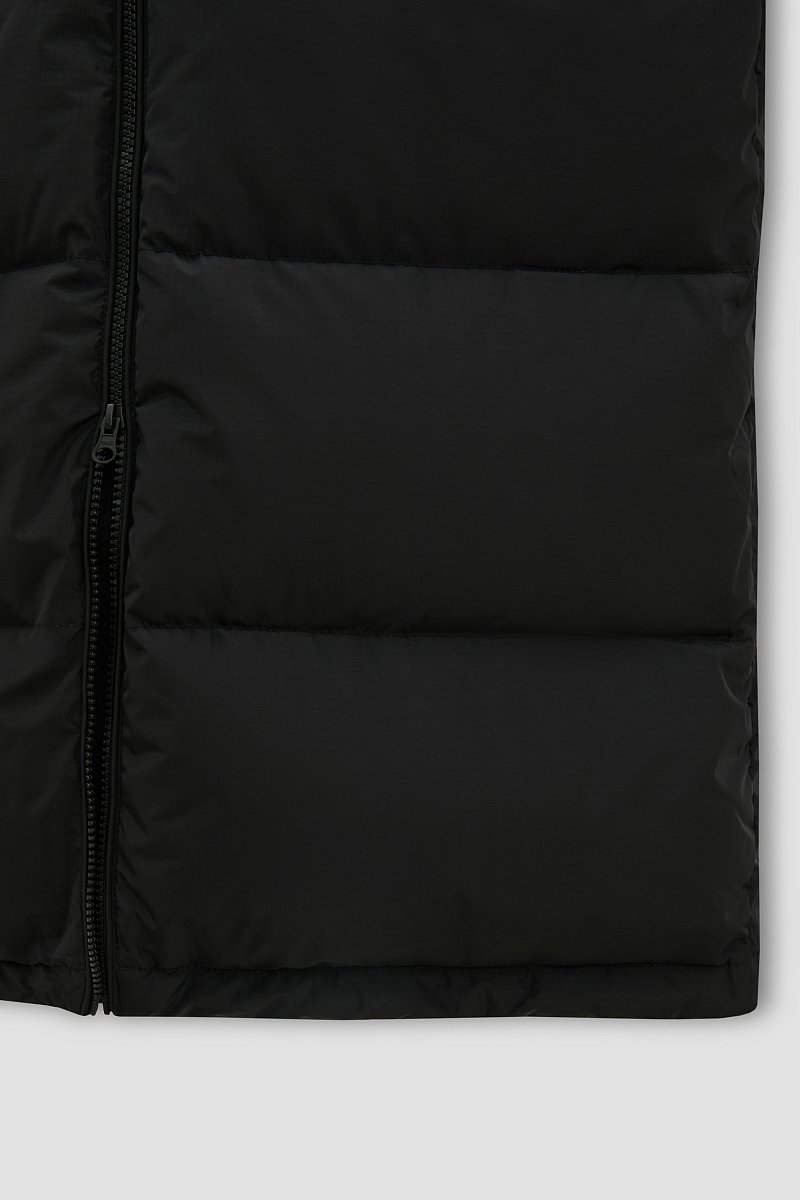 Стеганое пуховое пальто oversize силуэта, Модель FWC110101, Фото №8