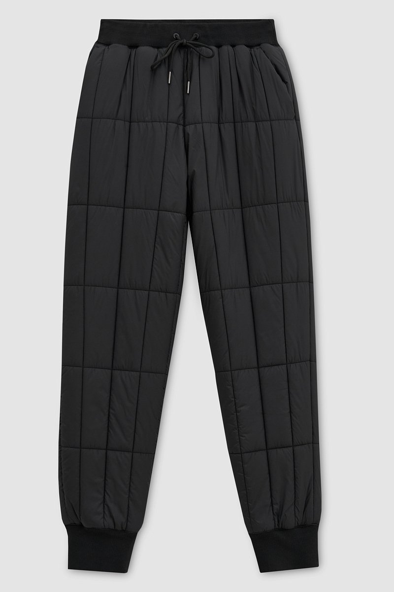 Стеганые утепленные брюки с резинкой, Модель FWC11057, Фото №7