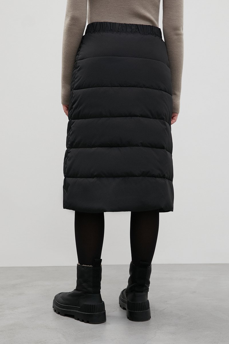 Утепленная юбка миди, Модель FWC11058, Фото №4