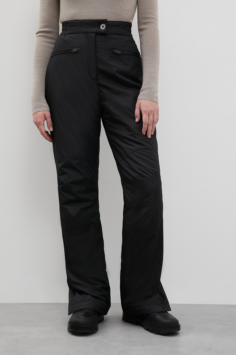 Утепленные брюки прямого кроя, Модель FWC11059, Фото №2