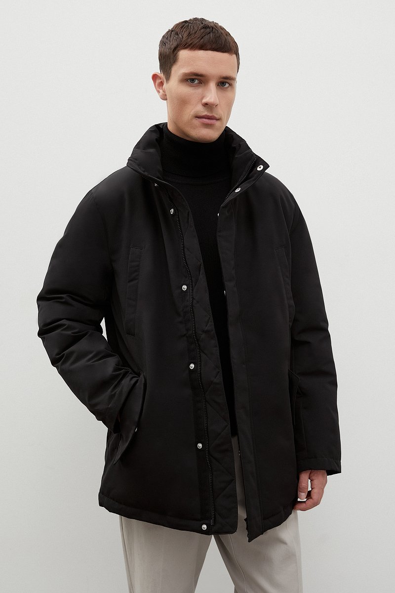 Куртка с капюшоном и манишкой, Модель FWC21012, Фото №1