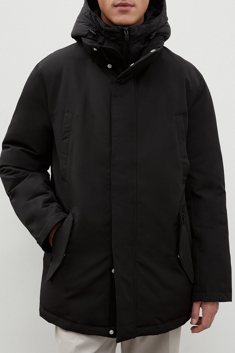 Куртка с капюшоном и манишкой, Модель FWC21012, Фото №3