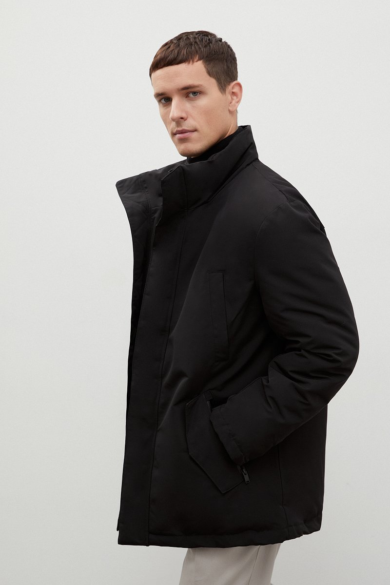Куртка с капюшоном и манишкой, Модель FWC21012, Фото №4