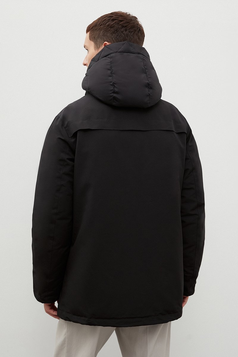 Куртка с капюшоном и манишкой, Модель FWC21012, Фото №6
