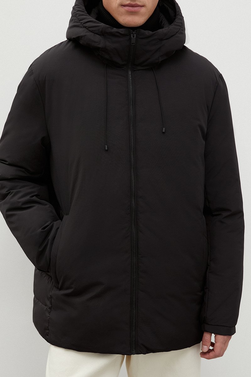 Утепленная куртка oversize с капюшоном, Модель FWC21041, Фото №3