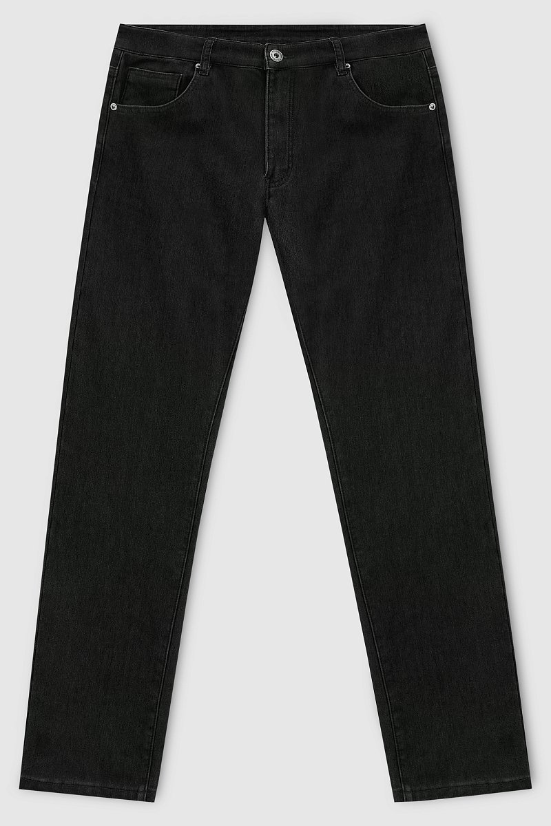 Утепленные джинсы straight fit мужские, Модель FWC25001, Фото №6