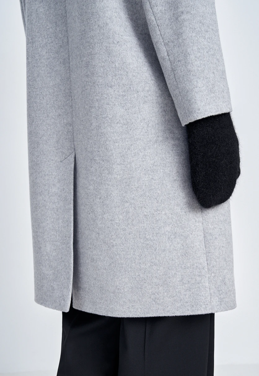 Вязаные варежки с шерстью и ангорой, Модель FWC11170, Фото №3