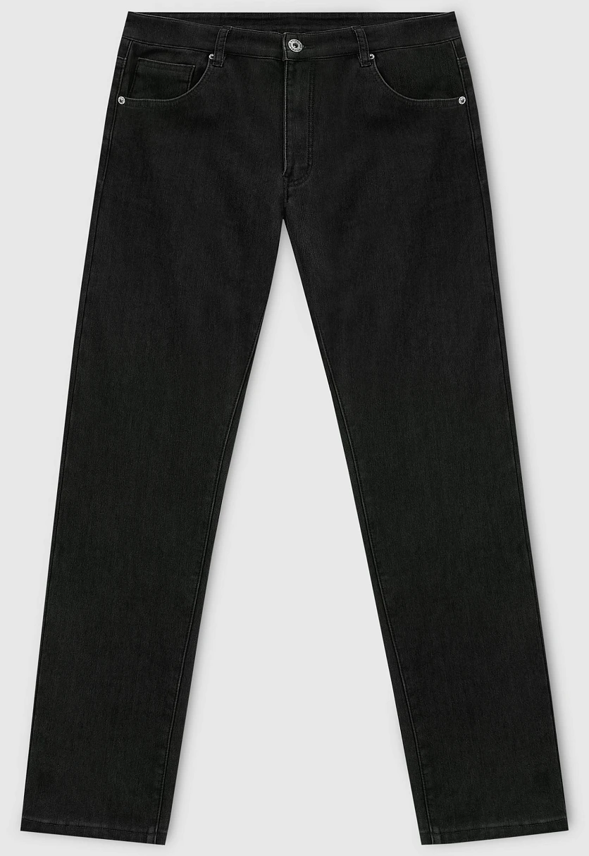 Утепленные джинсы straight fit мужские, Модель FWC25001, Фото №6