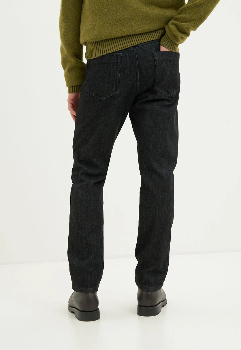 Утепленные джинсы straight fit мужские, Модель FWC25001, Фото №4