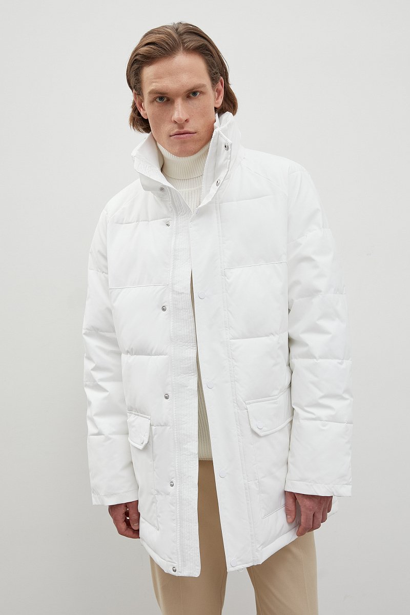 Стеганая куртка с капюшоном, Модель FWC21011, Фото №1