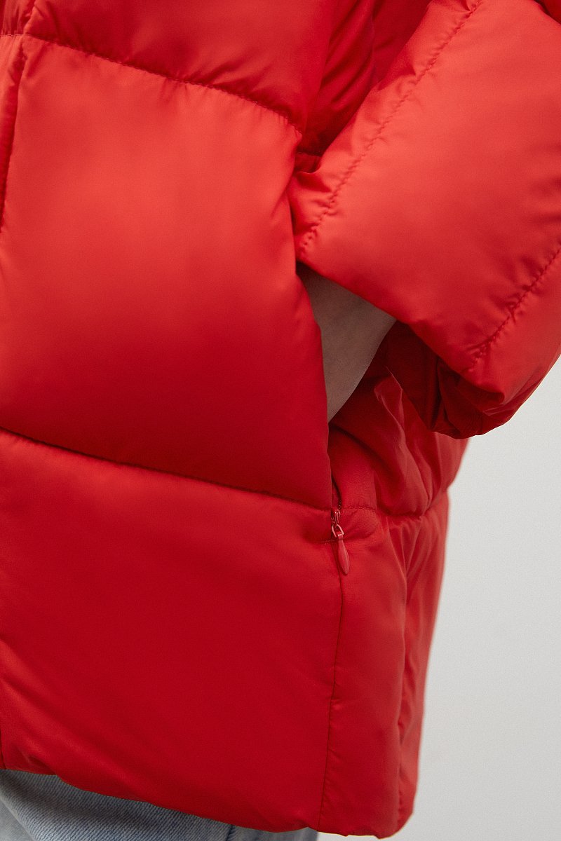 Стеганая куртка с капюшоном, Модель FWC11014, Фото №7