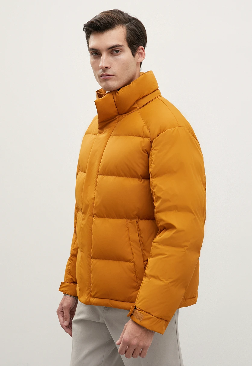 Стеганый пуховик oversize силуэта, Модель FWC21026, Фото №4