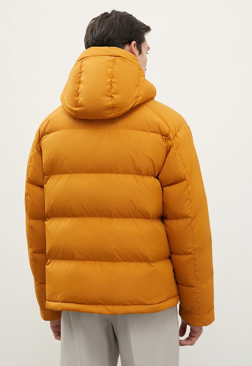Стеганый пуховик oversize силуэта, Модель FWC21026, Фото №5