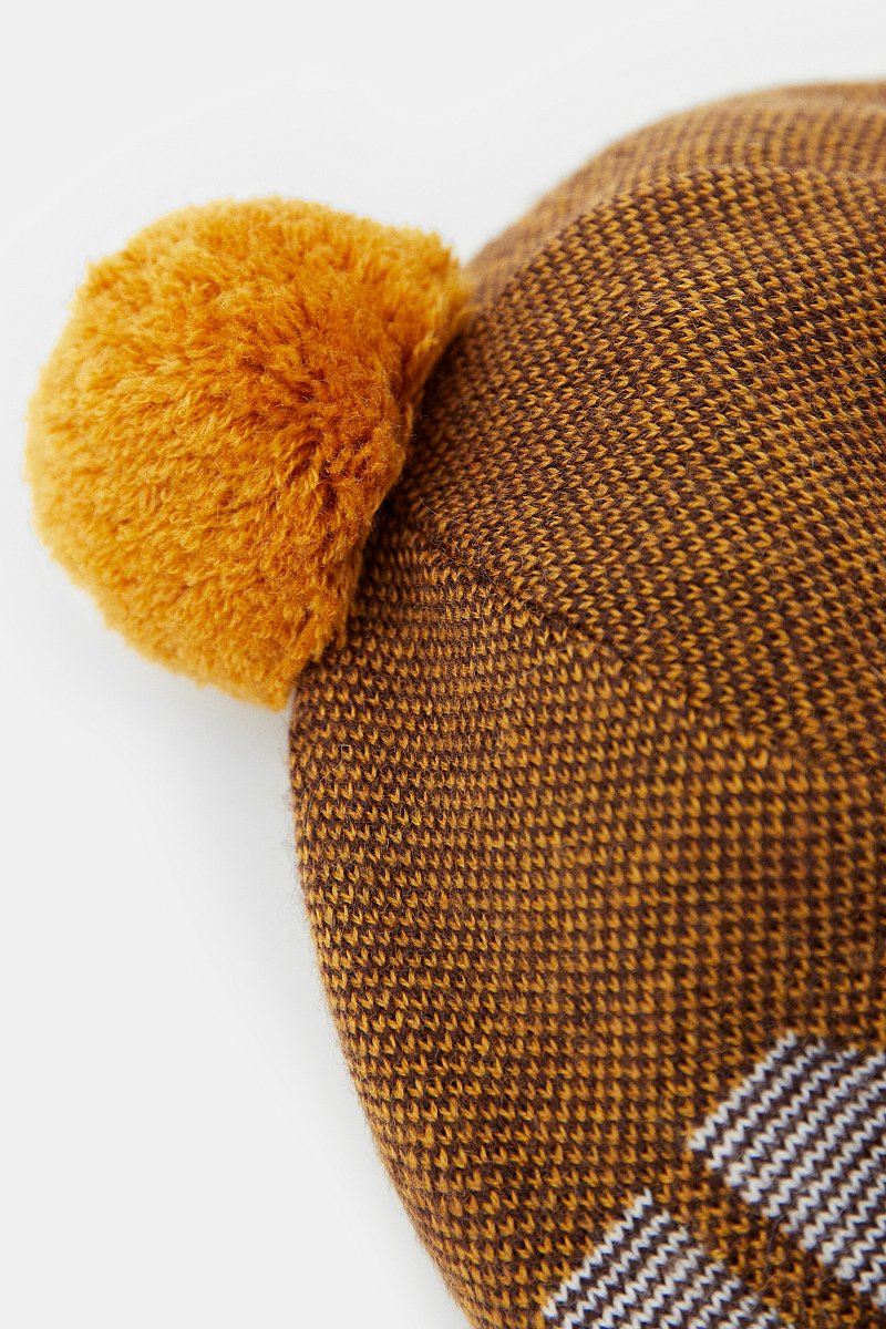 Утепленная шапка с логотипом, Модель FWC21167, Фото №4