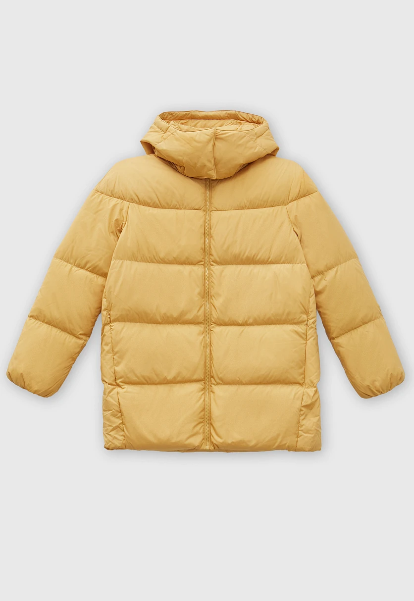 Стеганый пуховик oversize силуэта, Модель FWC11026, Фото №9