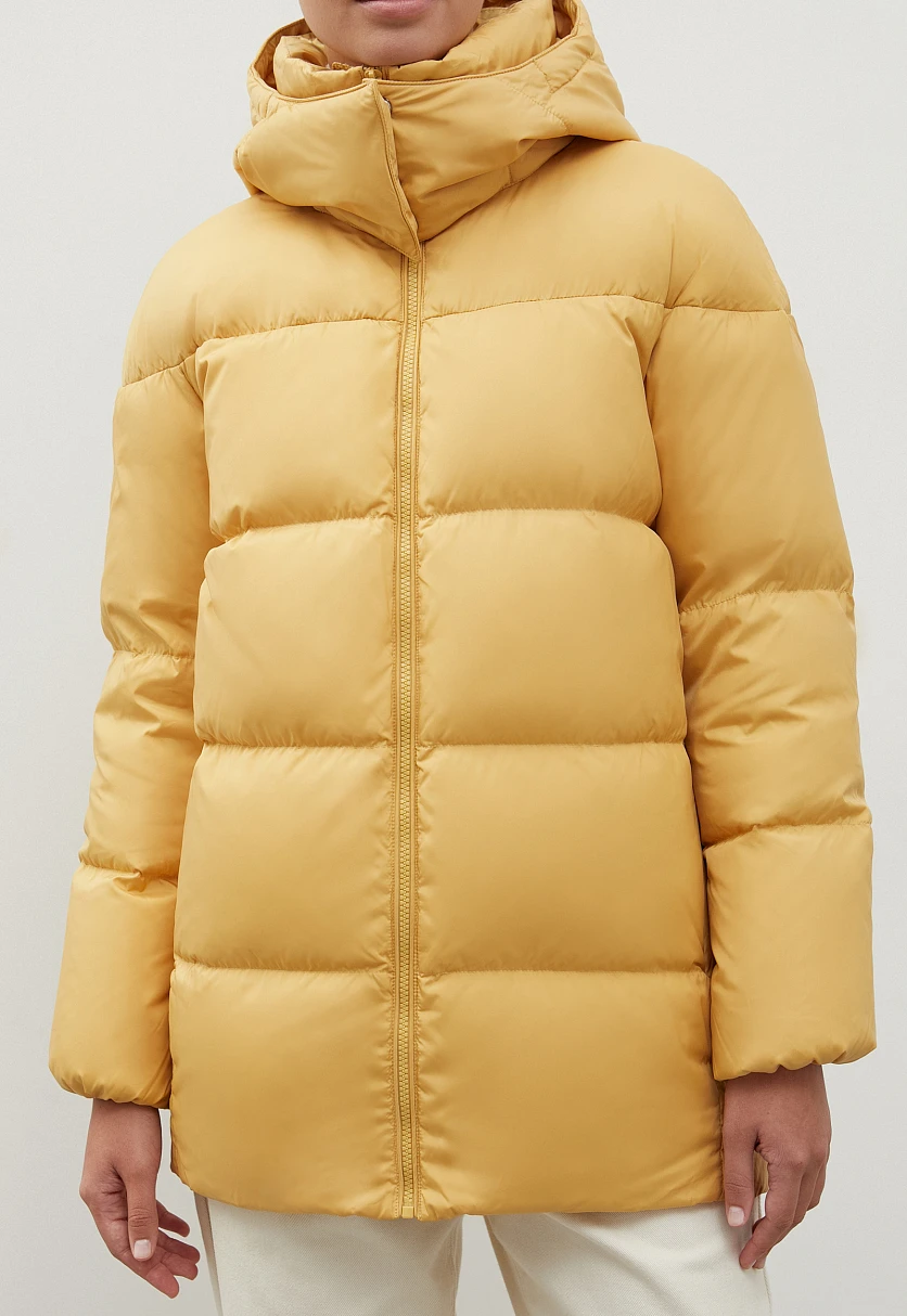 Стеганый пуховик oversize силуэта, Модель FWC11026, Фото №3