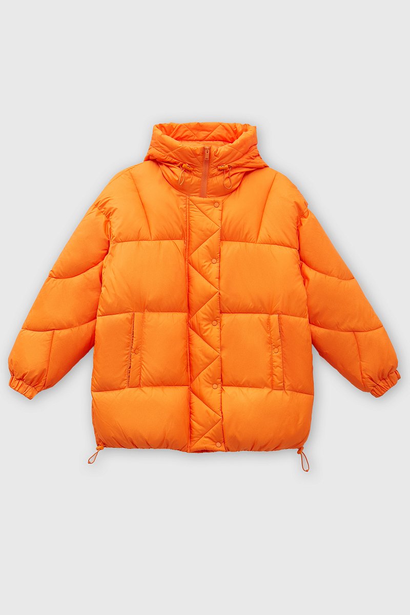 Куртка oversize силуэта с капюшоном, Модель FWC11085, Фото №9