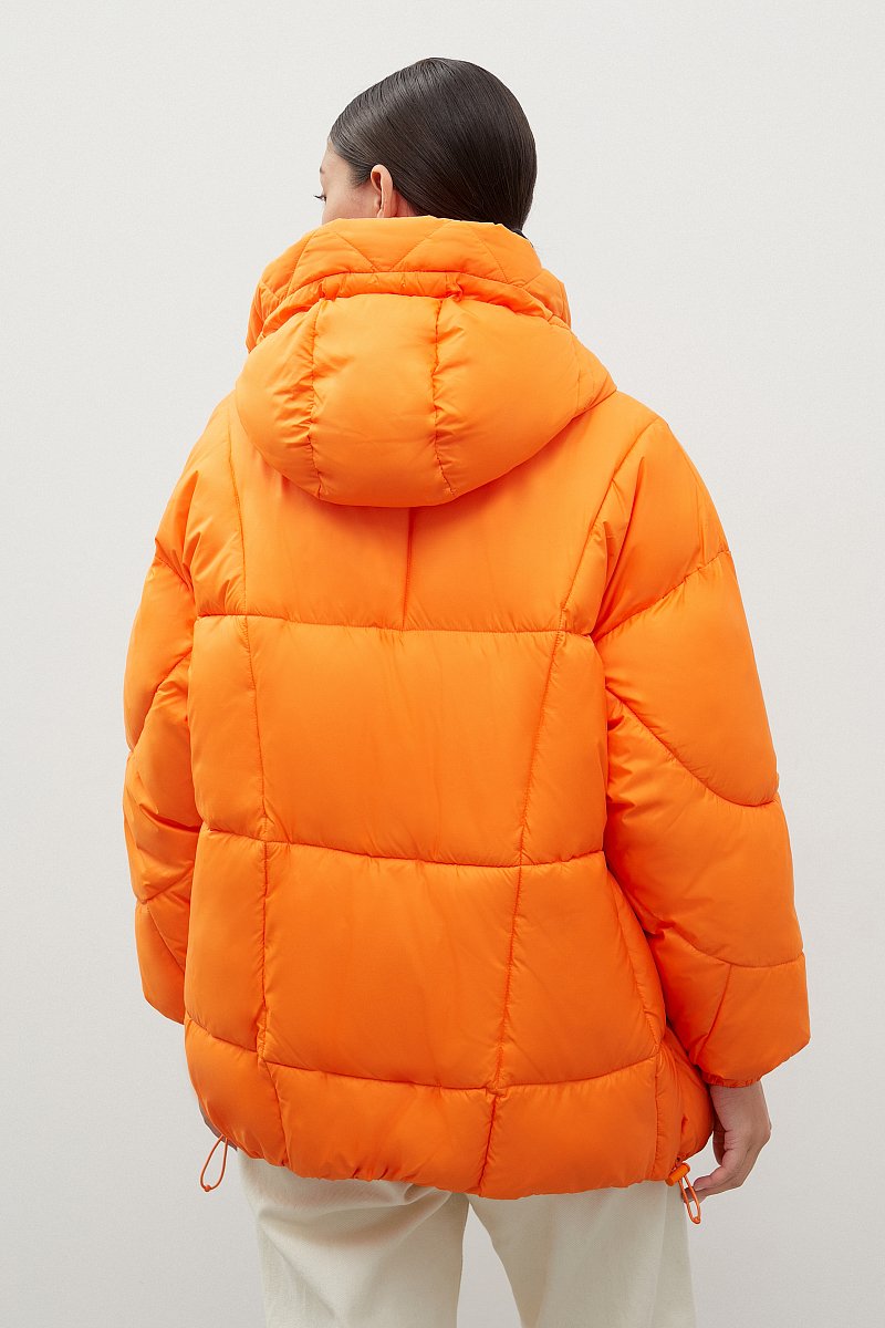 Куртка oversize силуэта с капюшоном, Модель FWC11085, Фото №5