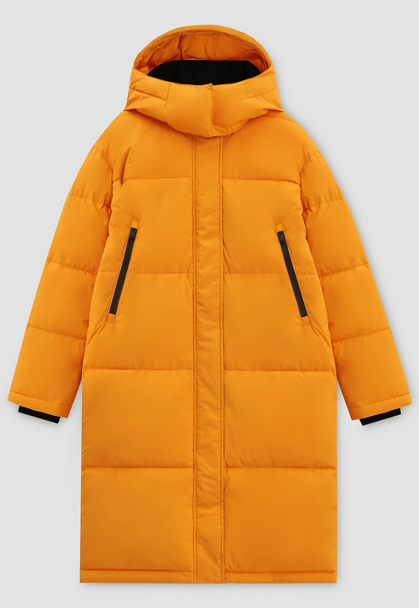 Стеганое утепленное пальто oversize силуэта, Модель FWC11046, Фото №8