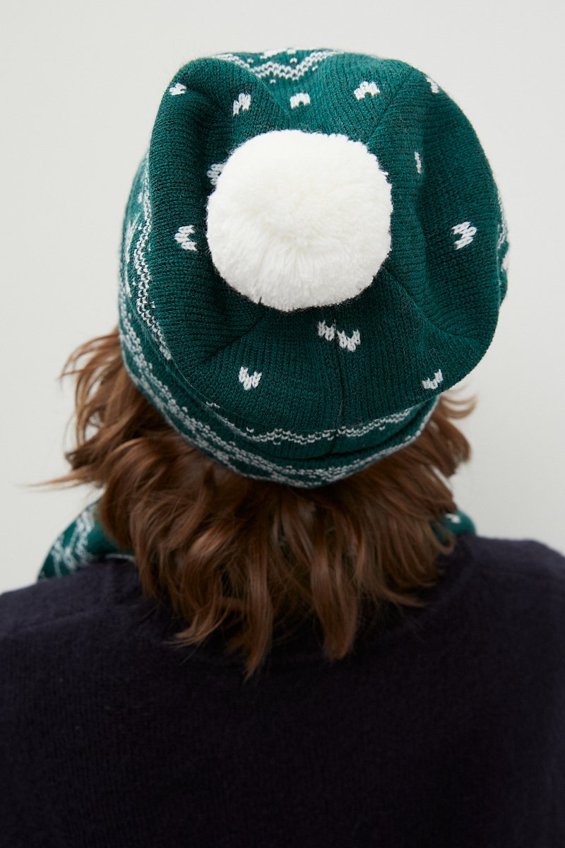 Зимняя шапка колпак спицами – Очаровательный Буратино | Вязание Шапок - Модные и Новые Модели